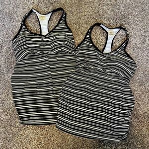 Set of Motherhood Maternity Tankinis/Swim Tops